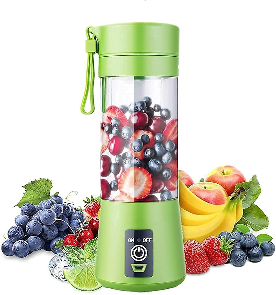 Portable USB Rechargeable Blender Juicer (6 Blades)